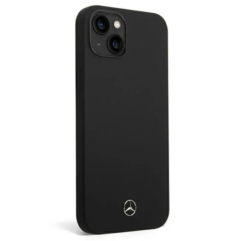 „Mercedes Silicone Line“ – dėklas „iPhone 14 Plus“ telefonui (juodas)