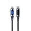WEKOME WDC-167 Sakin Series - USB-C į Lightning greito įkrovimo PD 20W laidas 1 m (tamsiai pilkas)