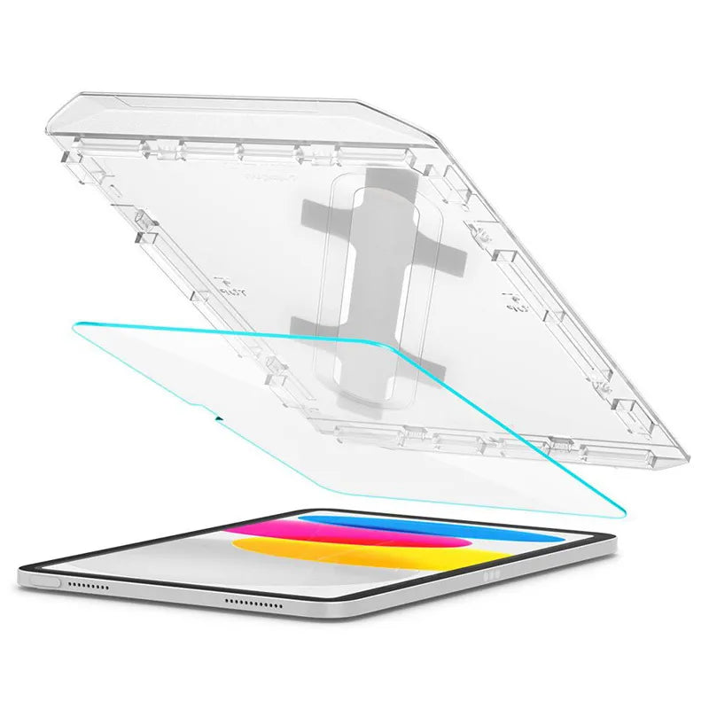 Spigen GLAS.TR EZ FIT – grūdintas stiklas Apple iPad 11” (2025) / 10.9" (2022) (skaidrus)
