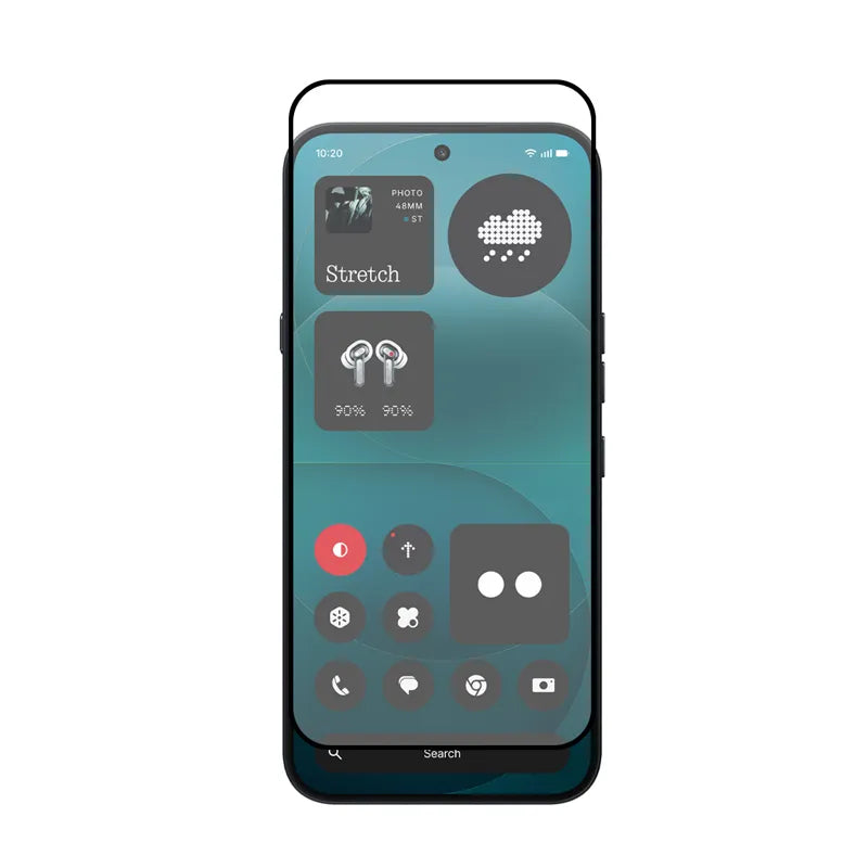 Crong 3D Armour Glass Lite - Full Glue grūdintas stiklas, skirtas Nothing Phone 4a Pro