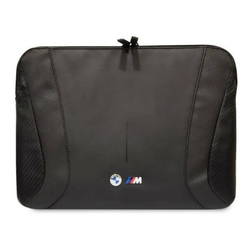 BMW Carbon&Perforated – nešiojamojo kompiuterio dėklas 14" (juodas)