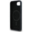 Karl Lagerfeld Silicone Karl & Choupette Heads MagSafe – dėklas iPhone 16e (juodas)