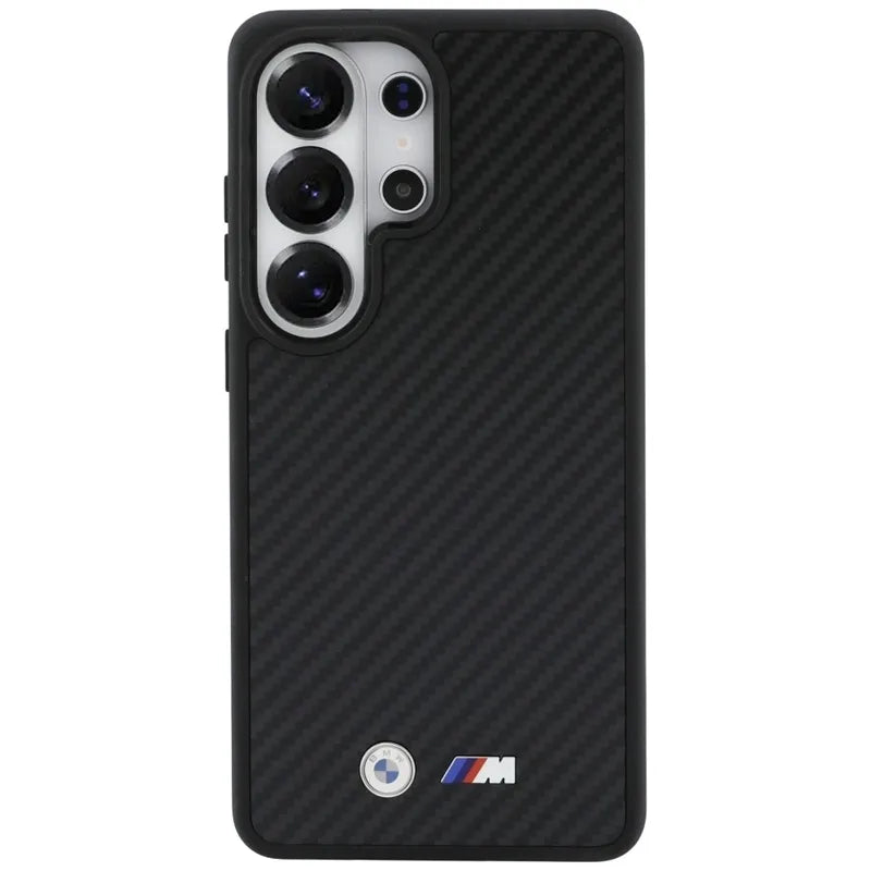BMW M Kevlar Logo MagSafe – Samsung Galaxy S26 Ultra dėklas (juodas)