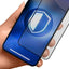 3mk HardGlass Matt Max Privacy – Matinis grūdintas stiklas su privatumo filtru, skirtas iPhone 16 / iPhone 15