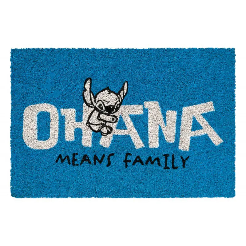 Disney Stitch - Durų kilimėlis (40 x 60 cm) (mėlynas)