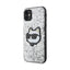 Karl Lagerfeld NFT Glitter Choupette Patch – Dėklas skirtas iPhone 11 (Sidabrinis)