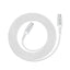 Crong Armor Link – 60 W PD 3 A USB-C – USB-C laidas 25 cm (baltas)