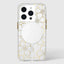 Case-Mate Floral Gems MagSafe – dėklas „iPhone 15 Pro“ (auksinis)