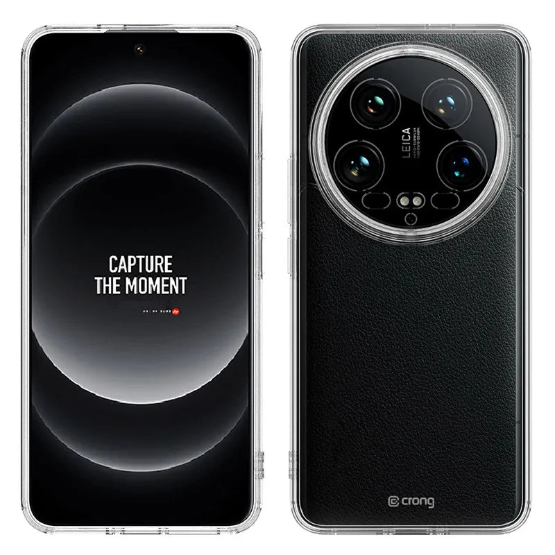 Crong Crystal Shield Cover – Xiaomi 14 Ultra dėklas (permatomas)