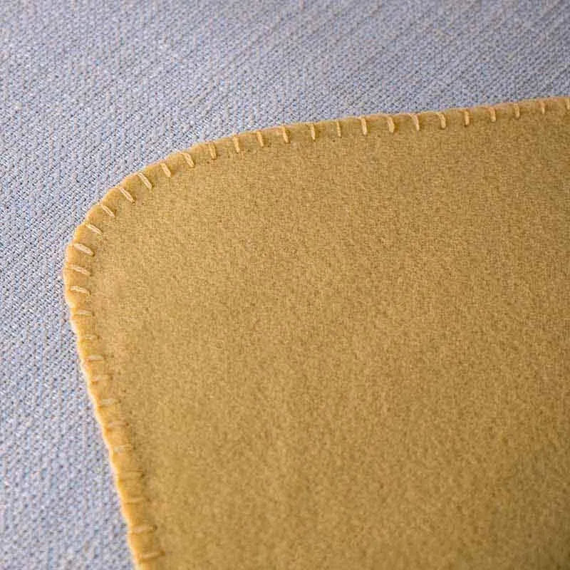 Fleece užklotas 170x130 (geltonas)