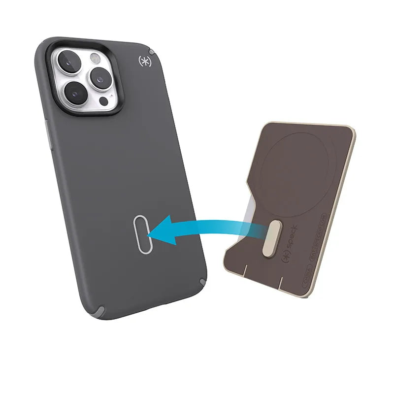 Speck ClickLock Wallet For MagSafe – Magnetinė MagSafe piniginė (Pale Oak)