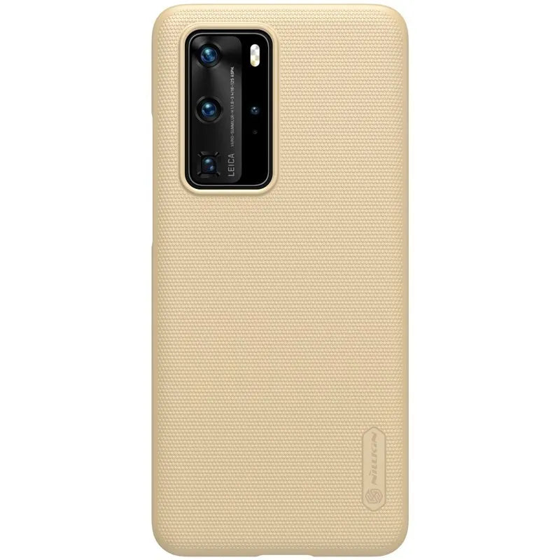 Nillkin Super Frosted Shield – dėklas Huawei P40 Pro (auksinis)