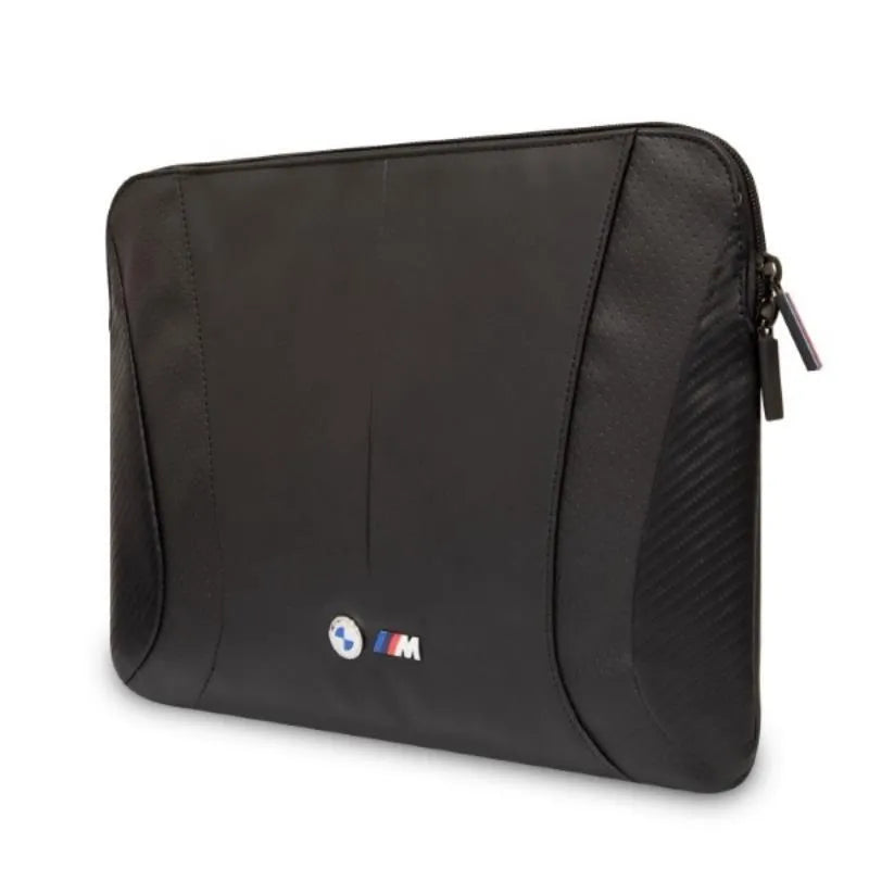 BMW Carbon&Perforated – nešiojamojo kompiuterio dėklas 14" (juodas)