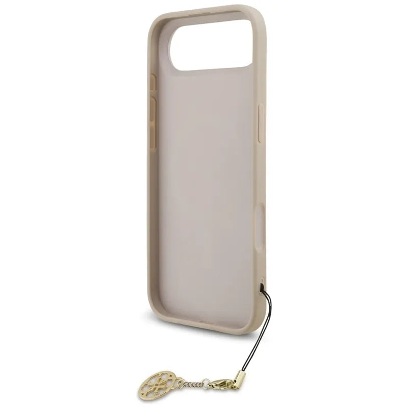 Guess 4G Charms Collection MagSafe – dėklas iPhone Air (rožinis)