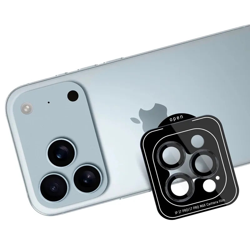 3mk Lens Protection Pro – fotoaparato lęšio stikliukas, skirtas iPhone 17 Pro / iPhone 17 Pro Max (juodas)
