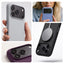 Crong Color Cover Magnetic – MagSafe dėklas, skirtas iPhone 18 Pro Max / 17 Pro Max (pilkas)