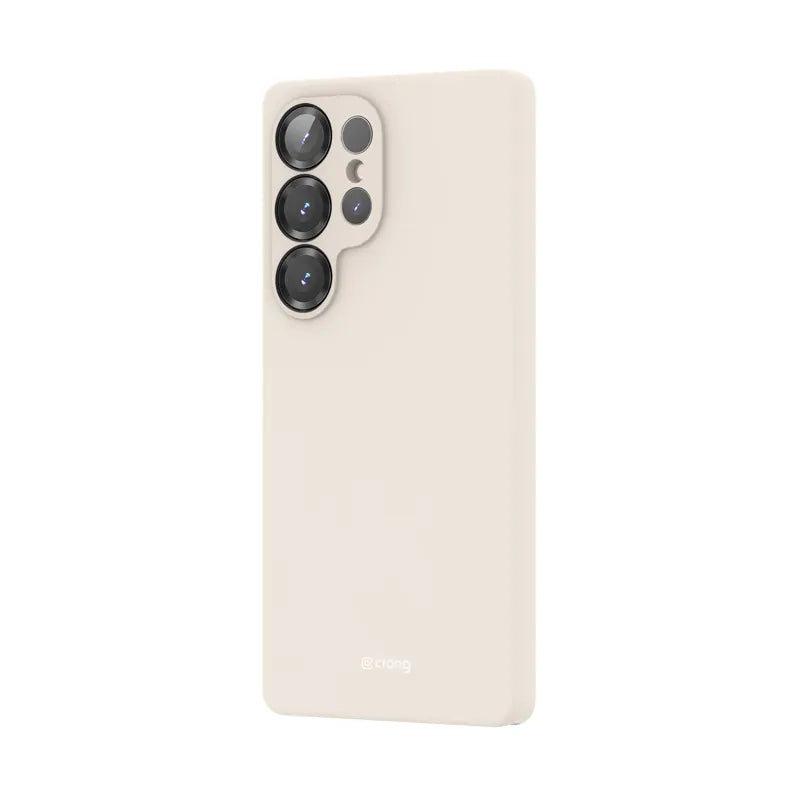 Crong Color Cover – dėklas Samsung Galaxy S25 Ultra (smėlio spalvos)