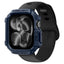 Spigen Rugged Armor V2 – dėklas Apple Watch 10/11 42 mm (tamsiai mėlynas)