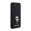 Karl Lagerfeld Silicone Ikonik Metal Pin – dėklas Samsung Galaxy S24+ (juodas)