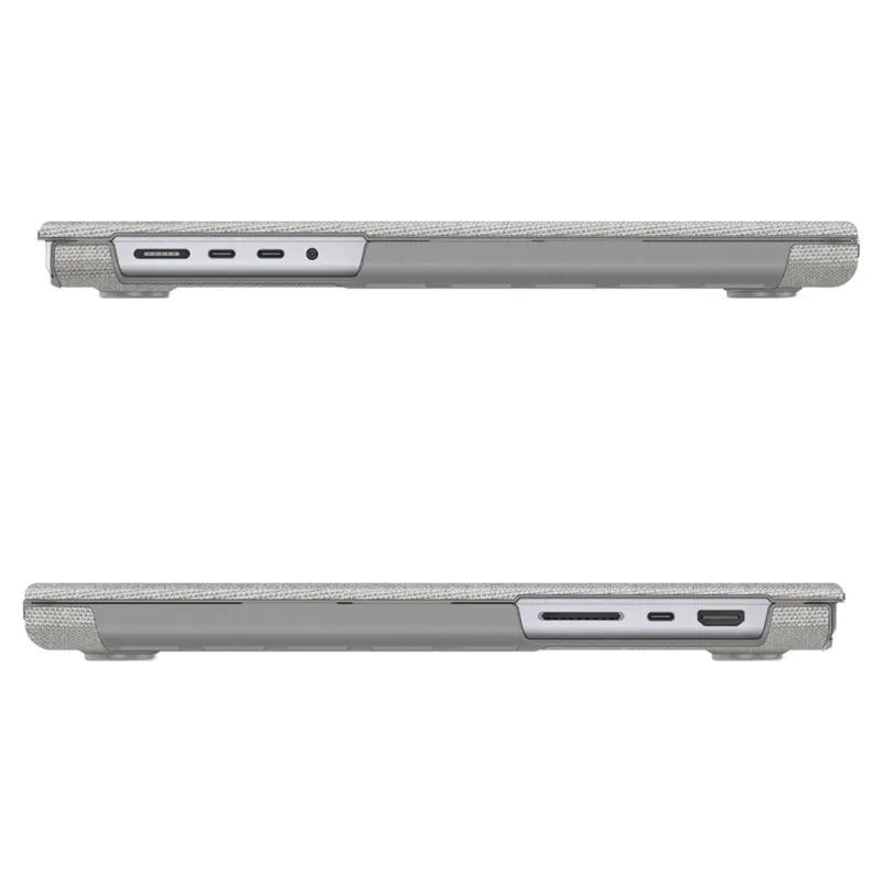 Spigen Urban Fit – dėklas MacBook Pro 16" (M5/M4/M3/M2/M1/2026-2021) (Heather Grey)