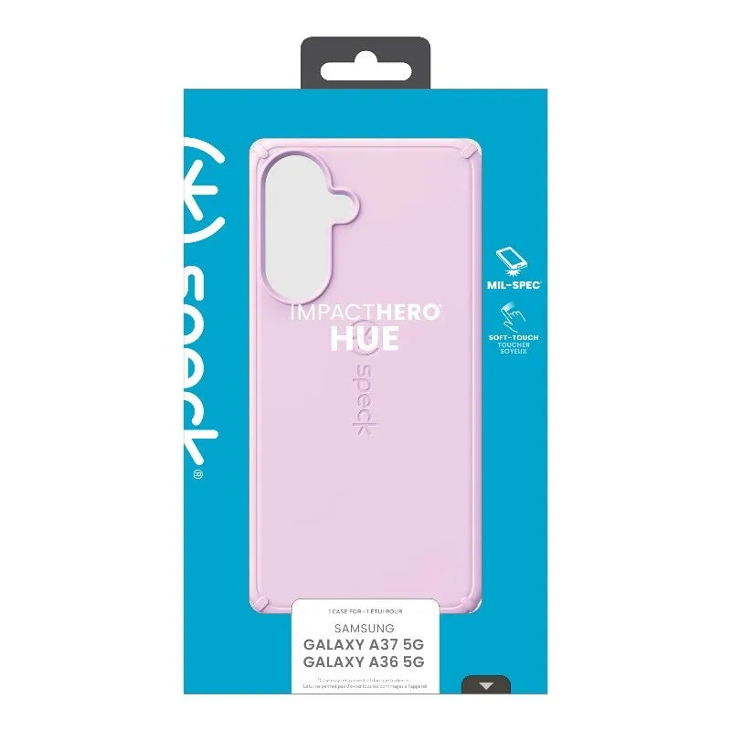Speck ImpactHero Hue – Dėklas, skirtas Samsung Galaxy A37 5G / A36 5G / A56 5G (švelniai rožinis)