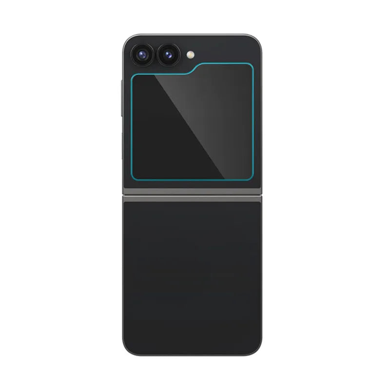 Spigen Glas.TR EZ Fit 2 pakuotė - grūdintas stiklas Samsung Galaxy Z Flip 6 / 7 FE telefonams (2 vnt.)