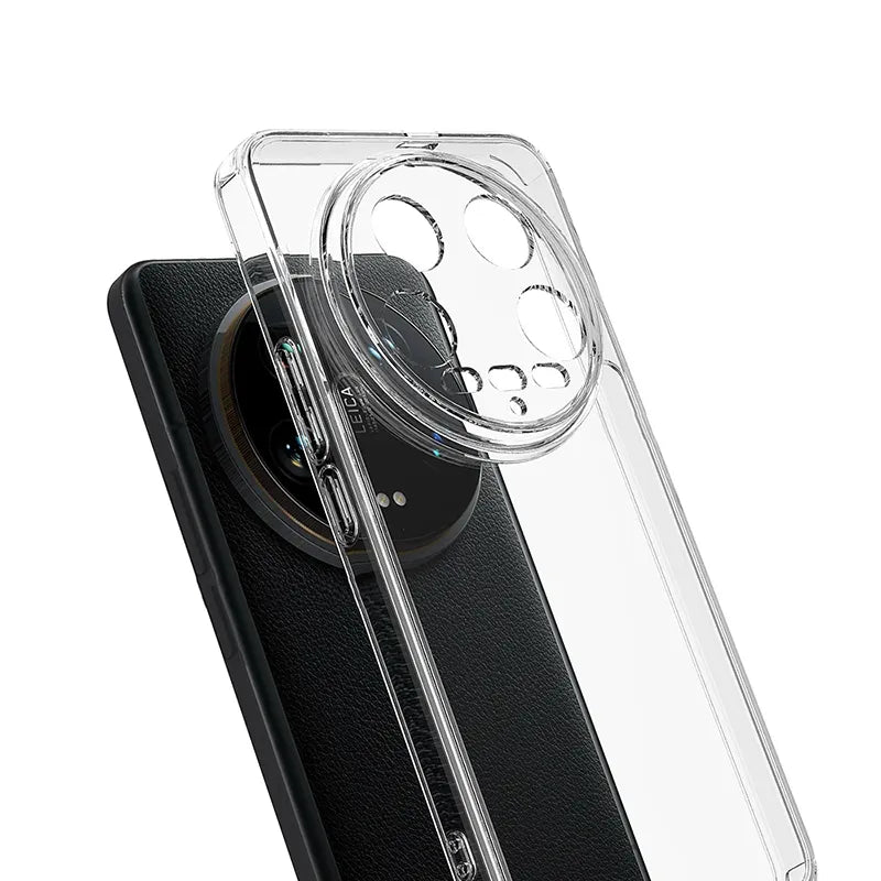 Crong Crystal Shield Cover – Xiaomi 14 Ultra dėklas (permatomas)