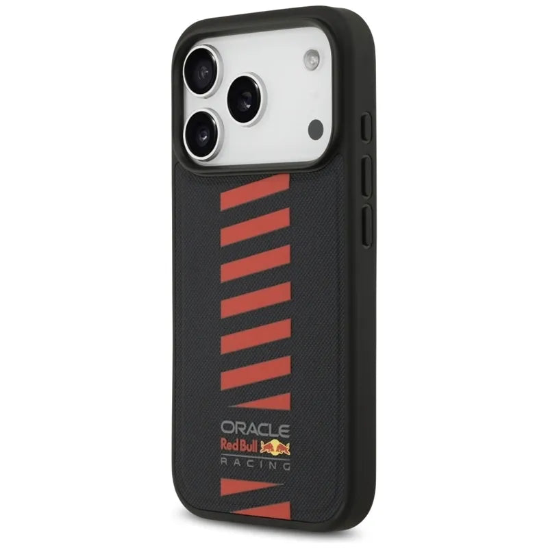 Red Bull Meshed Powerbar MagSafe – dėklas iPhone 17 Pro (tamsiai mėlynas)