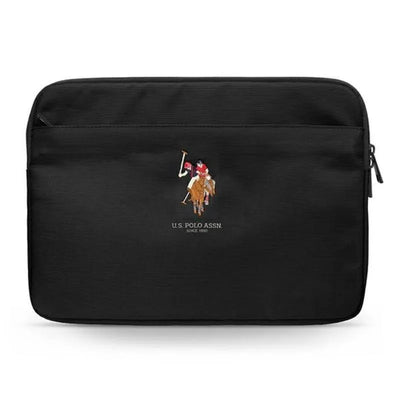 US Polo Assn kompiuterio dėklas - 13" nešiojamojo kompiuterio krepšys (juodas)