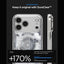 Spigen Ultra Hybrid Mag MagSafe – dėklas, skirtas iPhone 18 Pro Max / 17 Pro Max (Zero One White)