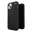 Speck Presidio2 Grip – neslystantis dėklas Apple iPhone 15 Plus / 14 Plus (juodas / juodas / baltas)