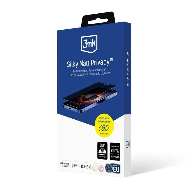 3mk Silky Matt Privacy – matinė privatumą sauganti plėvelė Samsung Galaxy A16 4G/5G telefonams