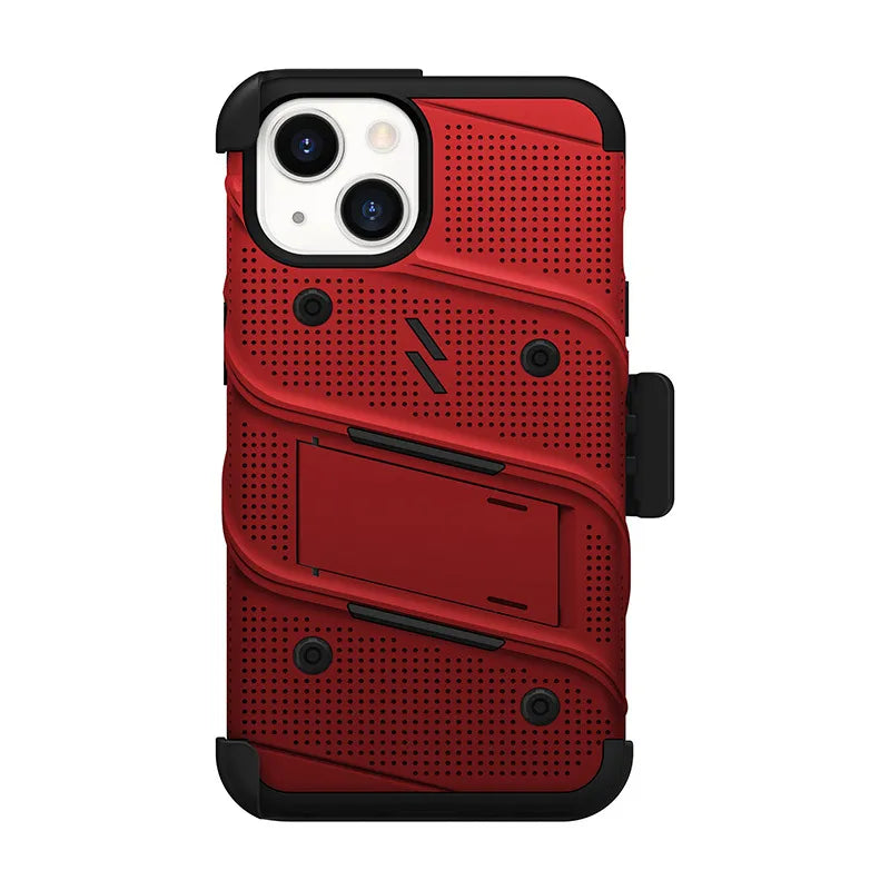 ZIZO BOLT serija – dėklas iPhone 14 (raudonas)