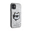 Karl Lagerfeld NFT Glitter Choupette Patch – Dėklas skirtas iPhone 11 (Sidabrinis)