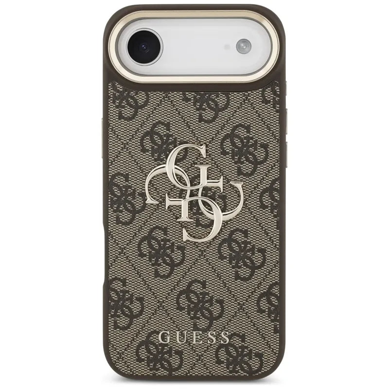 Guess 4G Big 4G Classic Logo – dėklas iPhone Air (ruda / auksinė)