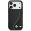 BMW M Carbon Line & Logo MagSafe – dėklas iPhone 17 Pro (geltonas)