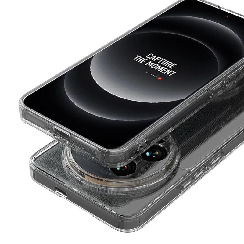 Crong Crystal Shield Cover – Xiaomi 14 Ultra dėklas (permatomas)
