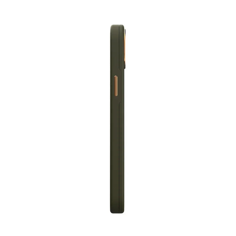 Moshi Napa MagSafe – odinis dėklas skirtas iPhone 14 Plus (kadagių žalia)