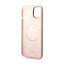 Karl Lagerfeld Liquid Silicone Karl & Choupette MagSafe – dėklas, skirtas iPhone 14 Plus (rožinis)