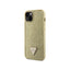 Guess Rhinestone Triangle – dėklas iPhone 14 Plus (auksinis)