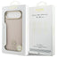 Guess Grained Strass Logo MagSafe – Dėklas iPhone Air (rožinis)