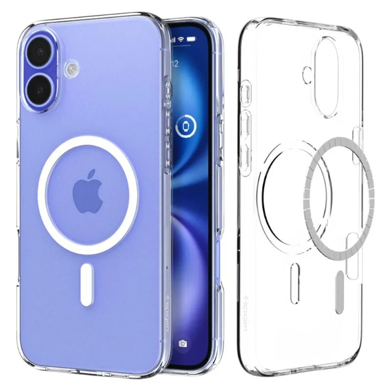 Spigen Liquid Crystal Mag MagSafe - dėklas iPhone 16 (skaidrus)