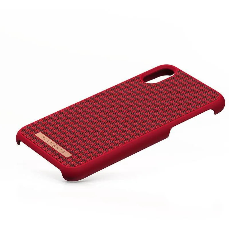 Nordic Elements Saeson Idun – dėklas iPhone Xs / X telefonui (raudonas)