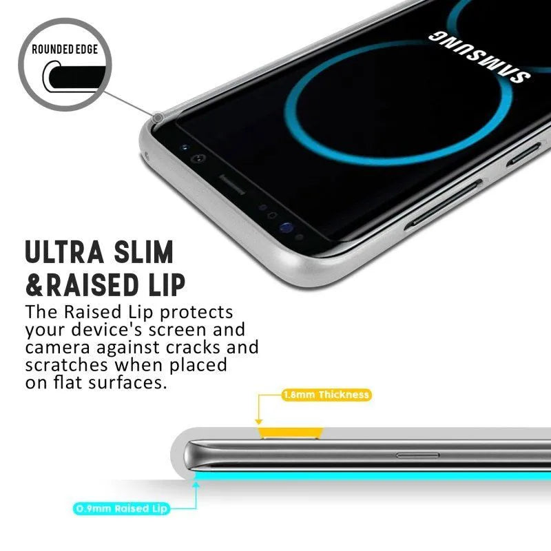 Mercury I-Jelly – dėklas Samsung Galaxy S8 telefonui (sidabrinis)