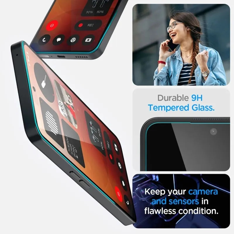 Spigen GLAS.TR EZ FIT – Grūdintas stiklas skirtas Nothing Phone 3a / 3a Pro