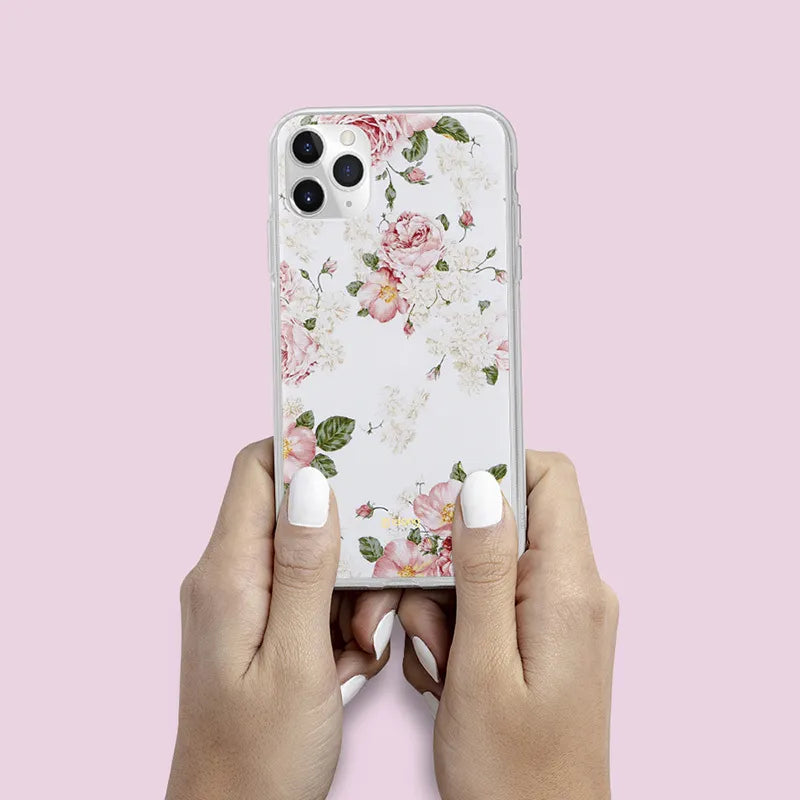 „Crong Flower Case“ – „iPhone 11 Pro“ dėklas (02 raštas)