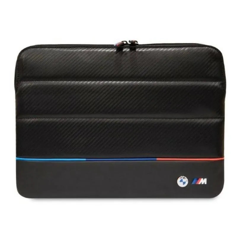BMW Carbon Tricolor – nešiojamojo kompiuterio dėklas 16" (juodas)