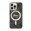 Guess 4G MagSafe – dėklas iPhone 13 Pro (juodas)