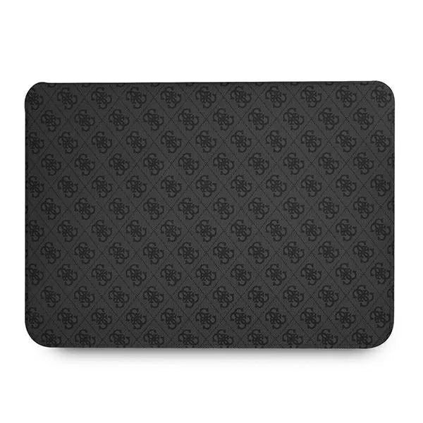 Guess 4G Uptown Triangle Logo Sleeve – 16" nešiojamojo kompiuterio dėklas (juodas)