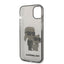 Karl Lagerfeld IML Glitter NFT Karl & Choupette – Dėklas iPhone 14 Plus (juodas)